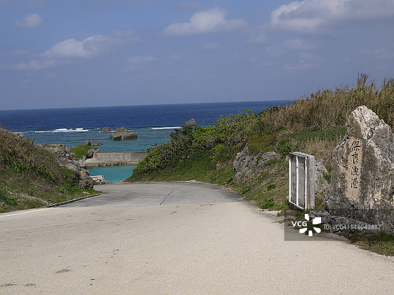 大海与蓝天图片素材