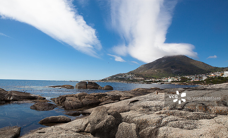 狮头火山图片素材