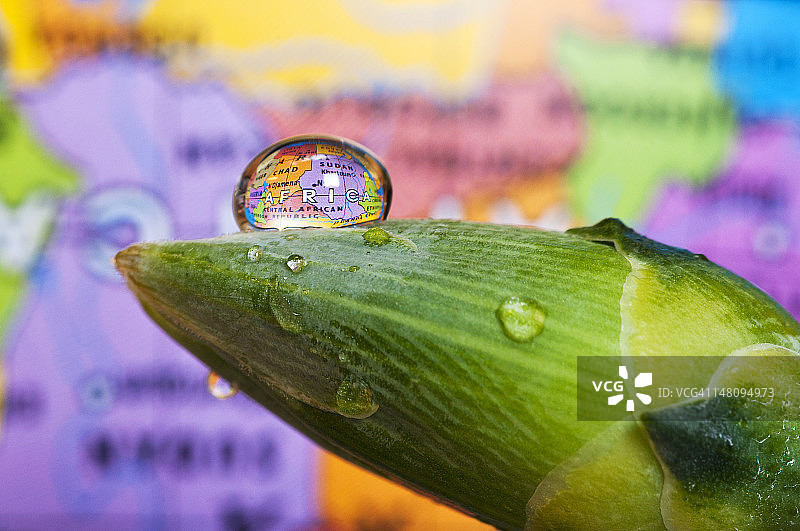 每一滴水都弥足珍贵图片素材