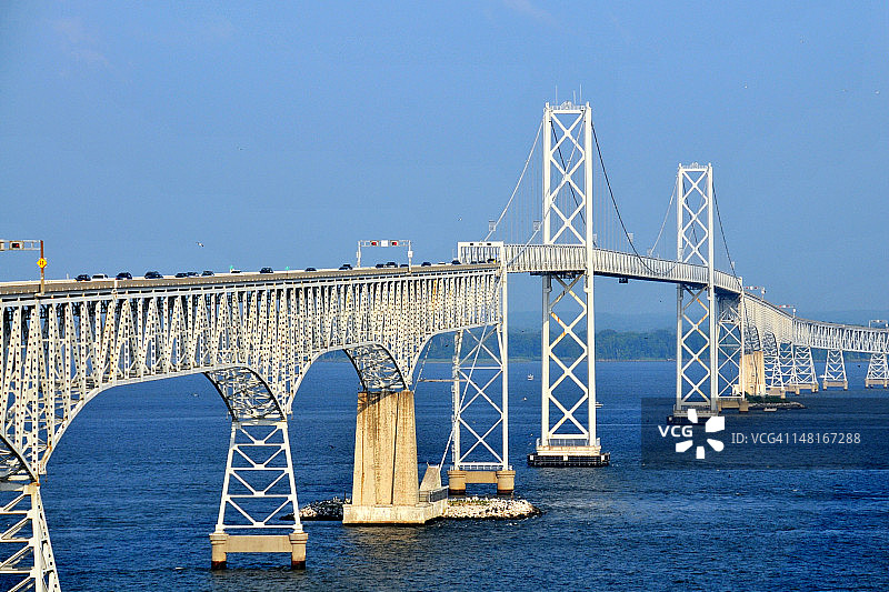 切萨皮克湾大桥图片素材