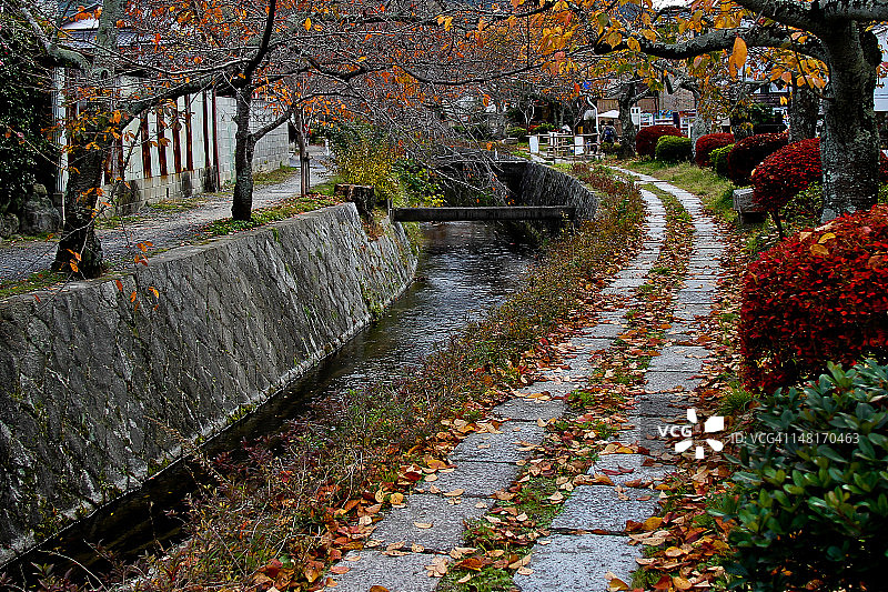 哲学之路图片素材
