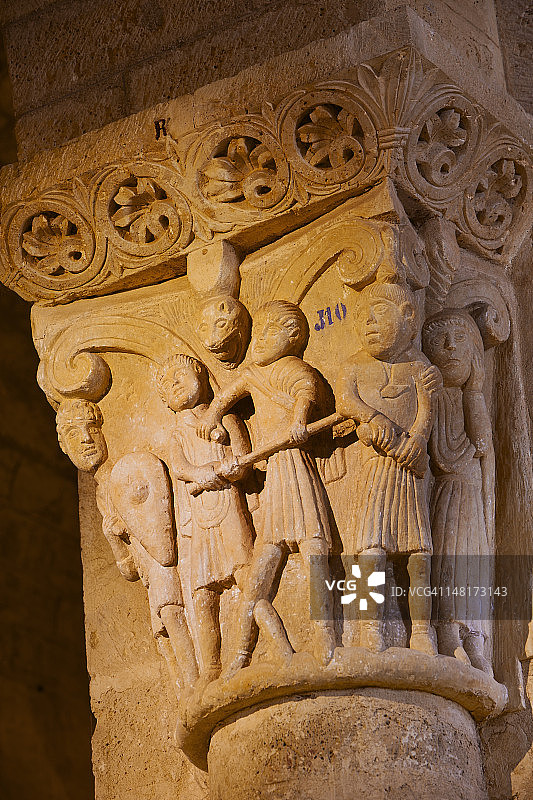 西班牙罗马式艺术的极致展现图片素材