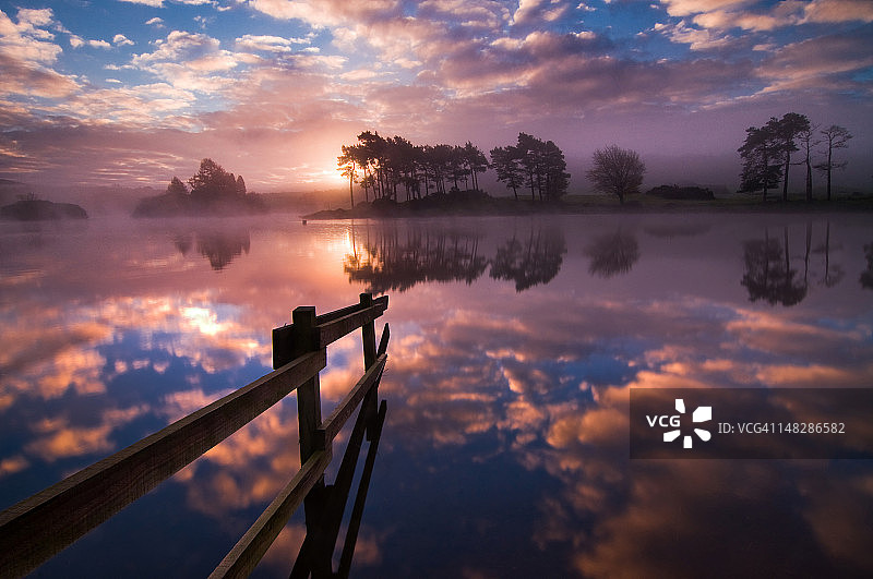 克纳普斯湖泊图片素材