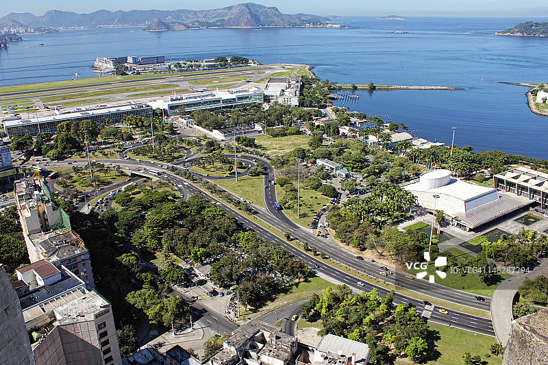 格洛里亚和桑托斯·杜蒙特机场图片素材