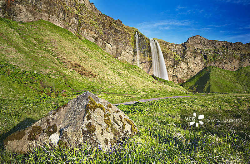 塞尔贾兰兹福斯瀑布图片素材