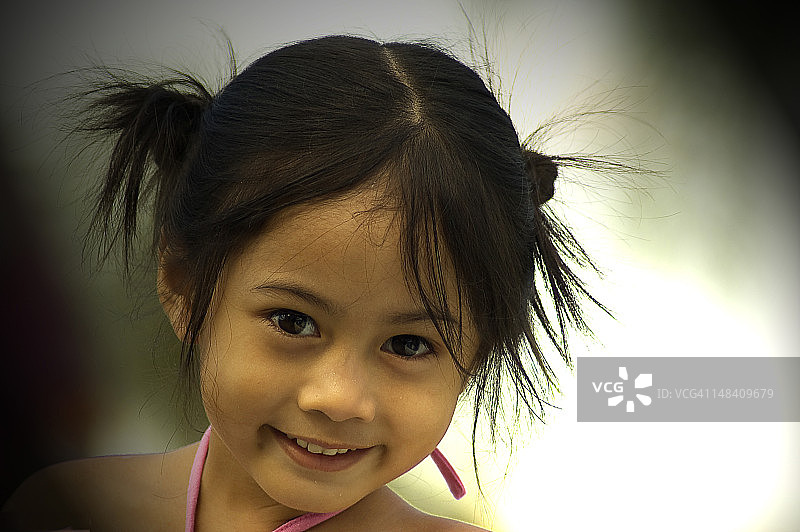 可爱的女孩图片素材