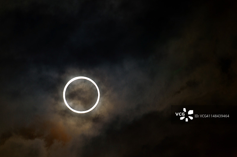 日环食图片素材