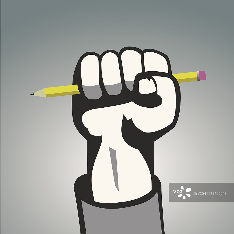 铅笔革命图片素材