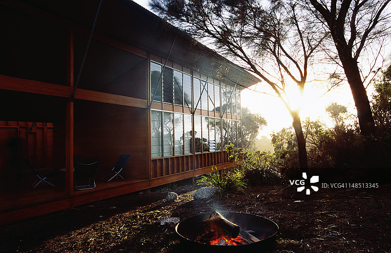 火焰湾旅馆图片素材