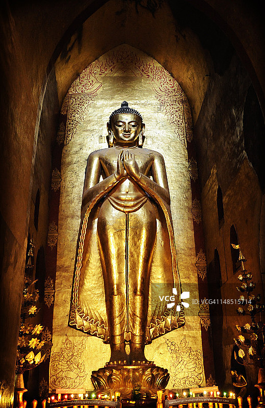 阿难陀寺图片素材