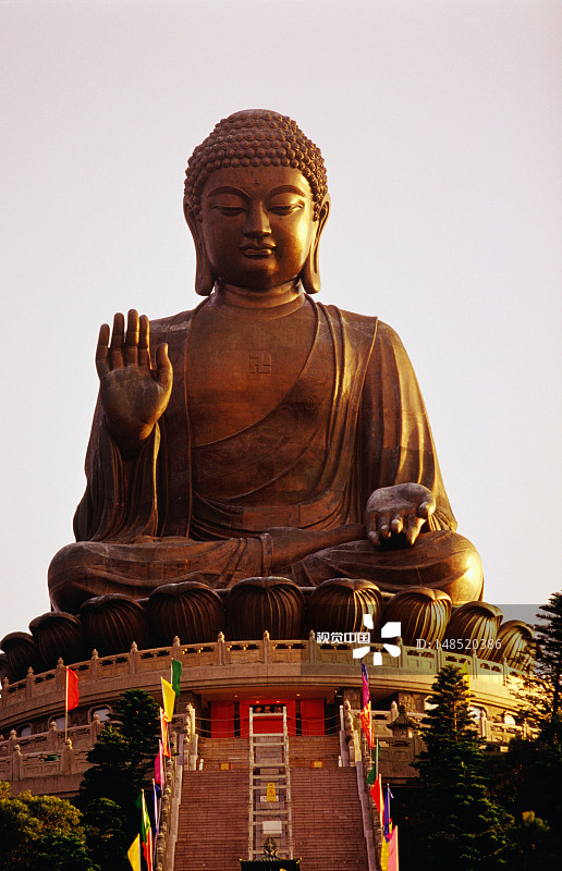 天坛大佛图片素材