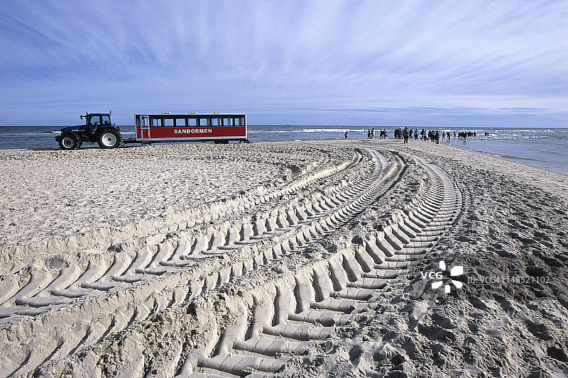 格雷嫩的桑多门特拖拉机图片素材