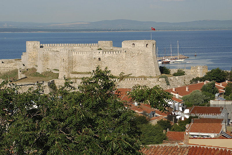 博兹贾阿达城堡图片素材