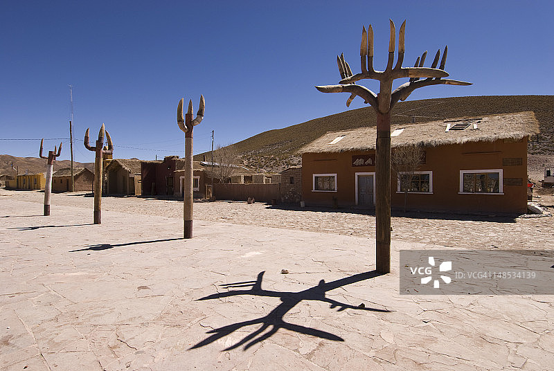 南部高原的房屋图片素材