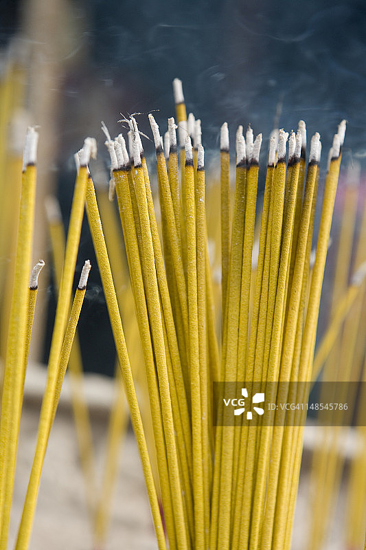 燃烧的香，妈阁庙图片素材