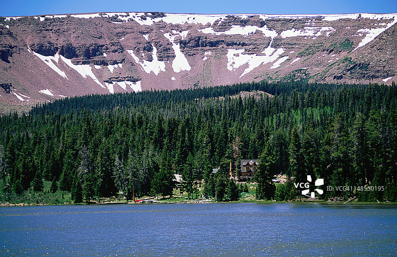 阿什利国家森林公园的精灵湖旅馆图片素材