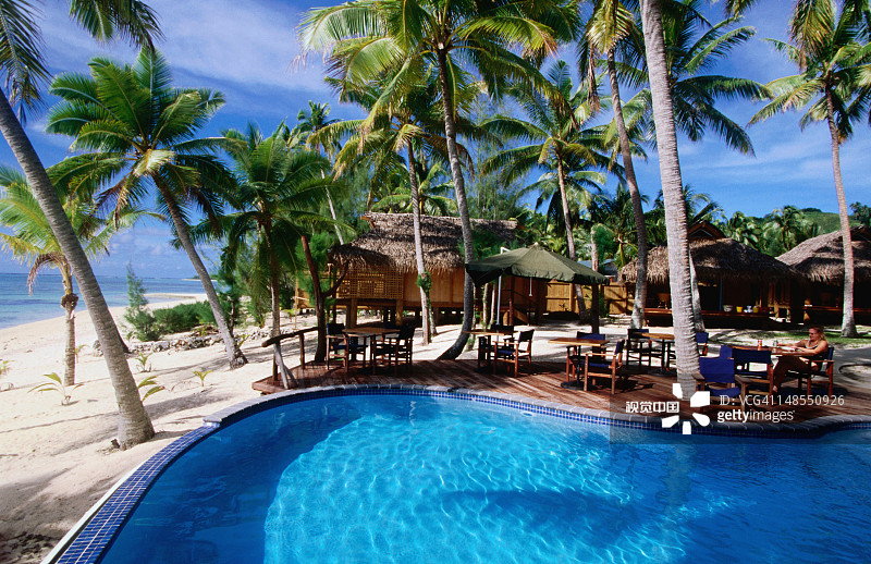 阿雷塔穆努海滩酒店的游泳池图片素材