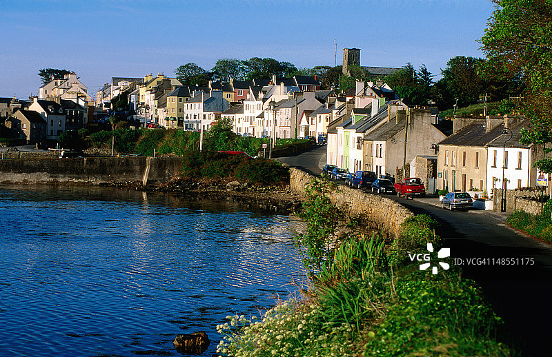 Roundstone水边小镇图片素材