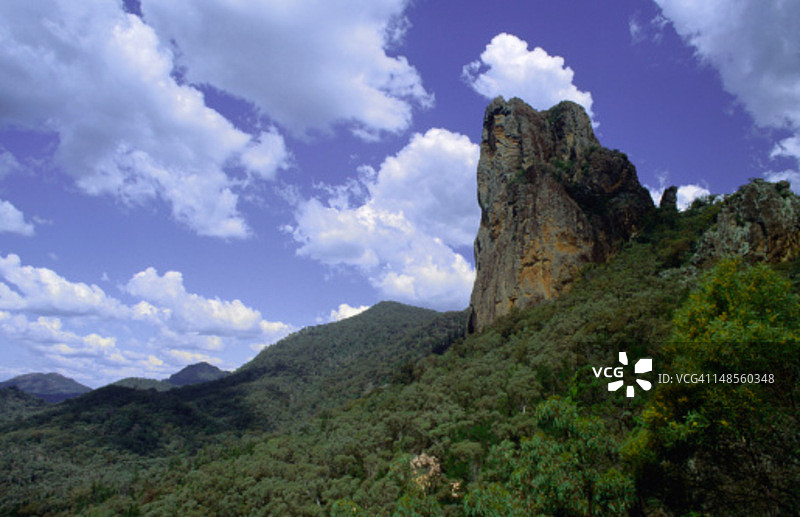 瓦拉塔国家公园的贝卢格里尖峰图片素材