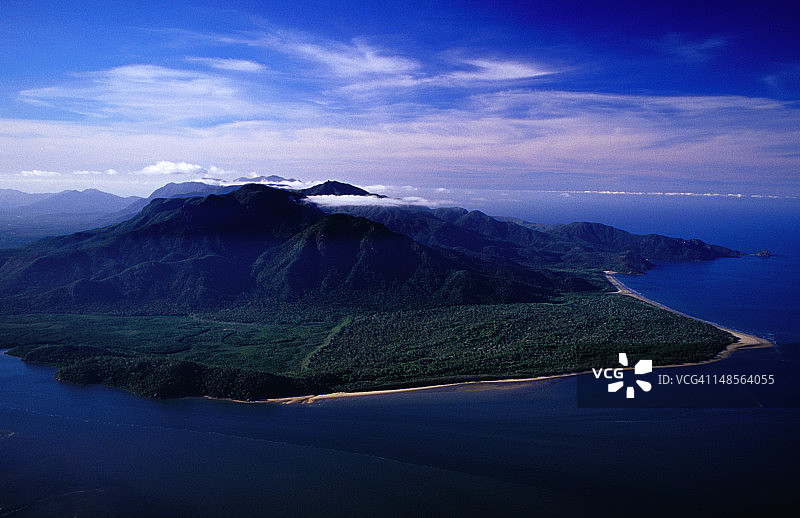 欣钦布鲁克岛航拍图片素材