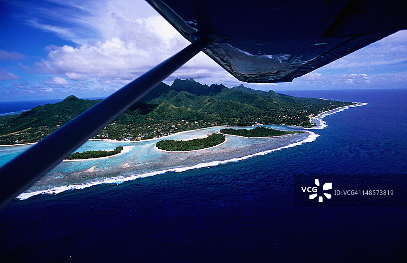 穆里海滩航拍图片素材