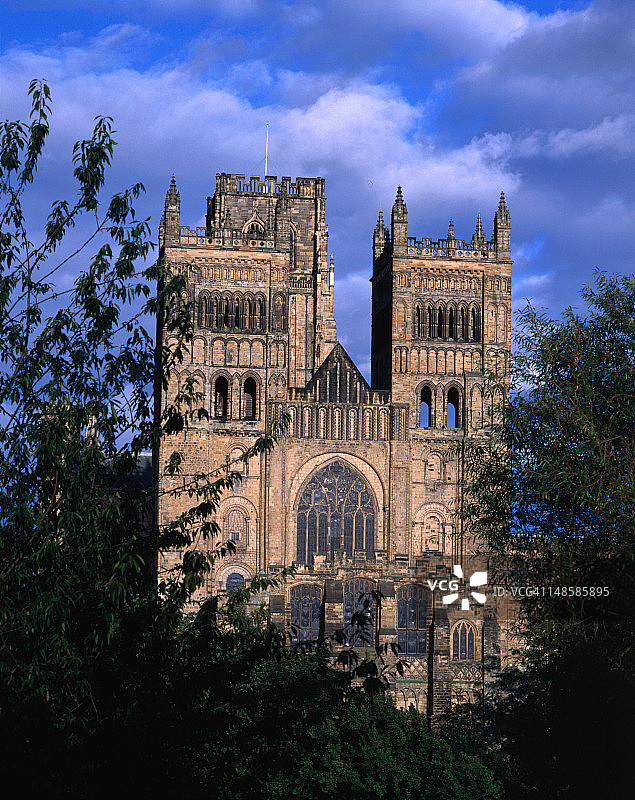 达勒姆大教堂外景图片素材