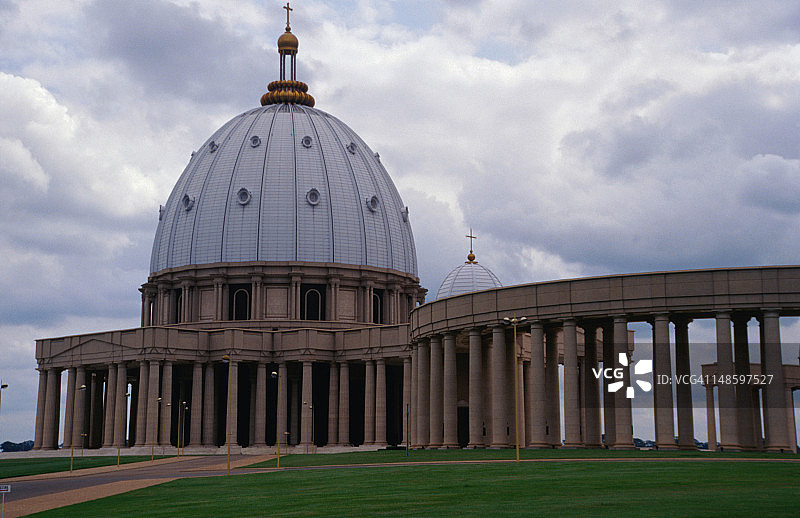 巨大的科特迪瓦和平之后母后大殿图片素材