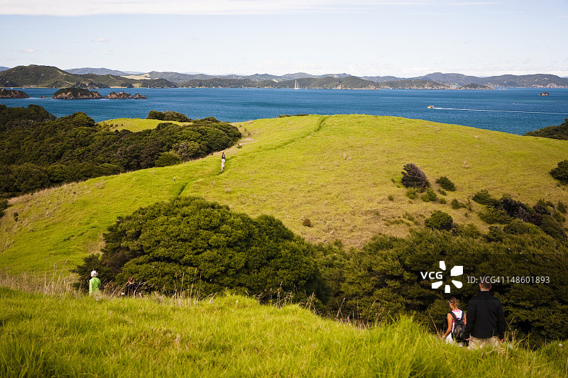 乌鲁普卡普卡岛：岛屿湾最大的岛屿，拥有美丽的海滩和历史悠久的步道图片素材