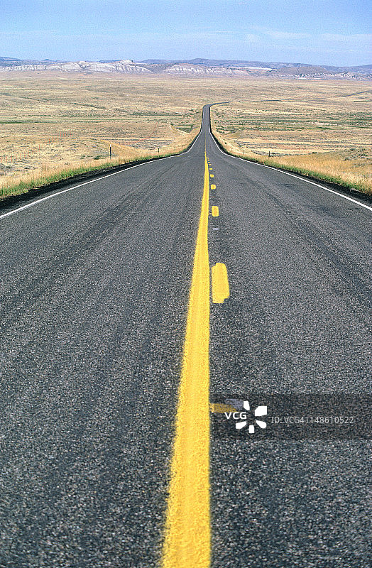 Riverton以东的136号公路图片素材