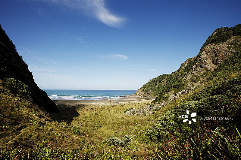 联合湾卡雷卡雷海滩图片素材