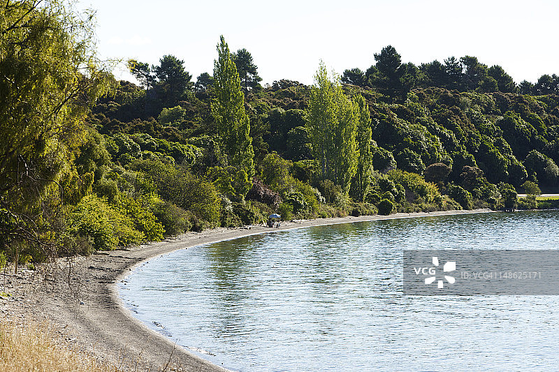 陶波湖的南岸图片素材