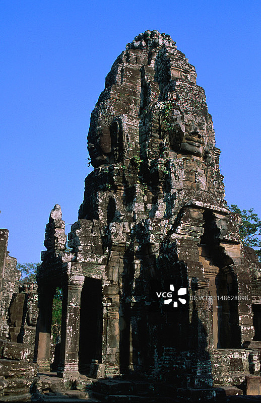 巴戎寺由阇耶跋摩七世国王建造图片素材