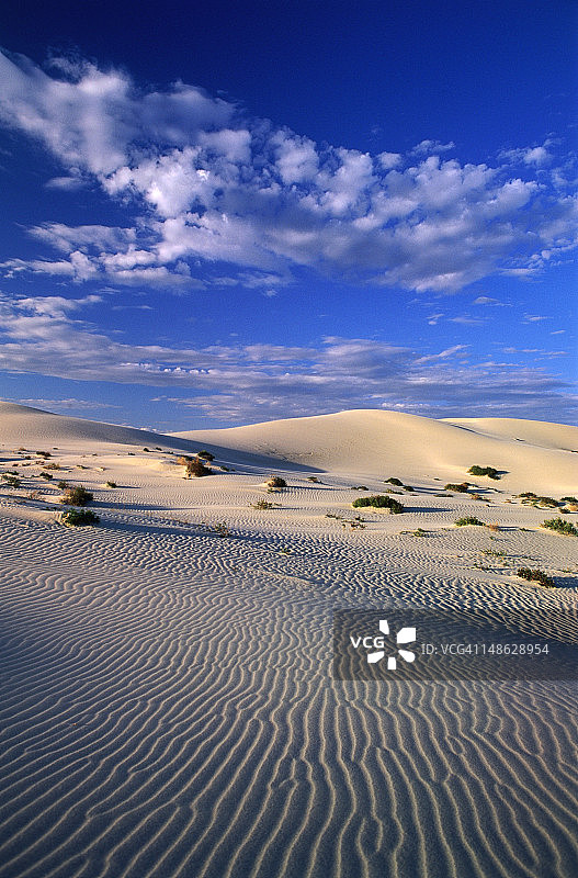 风蚀沙丘图片素材