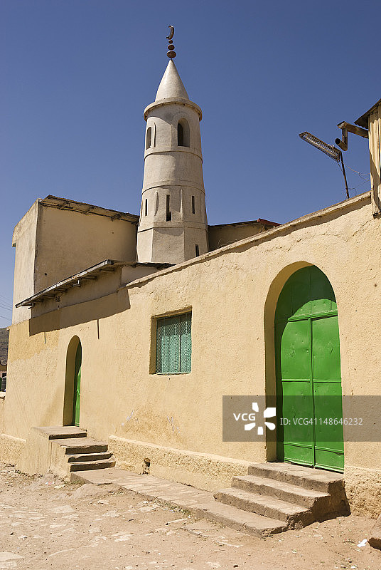 老城区的贾米亚清真寺图片素材