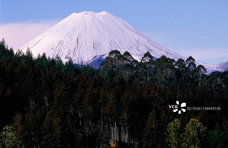 瑙鲁科山，北岛火山高原图片素材