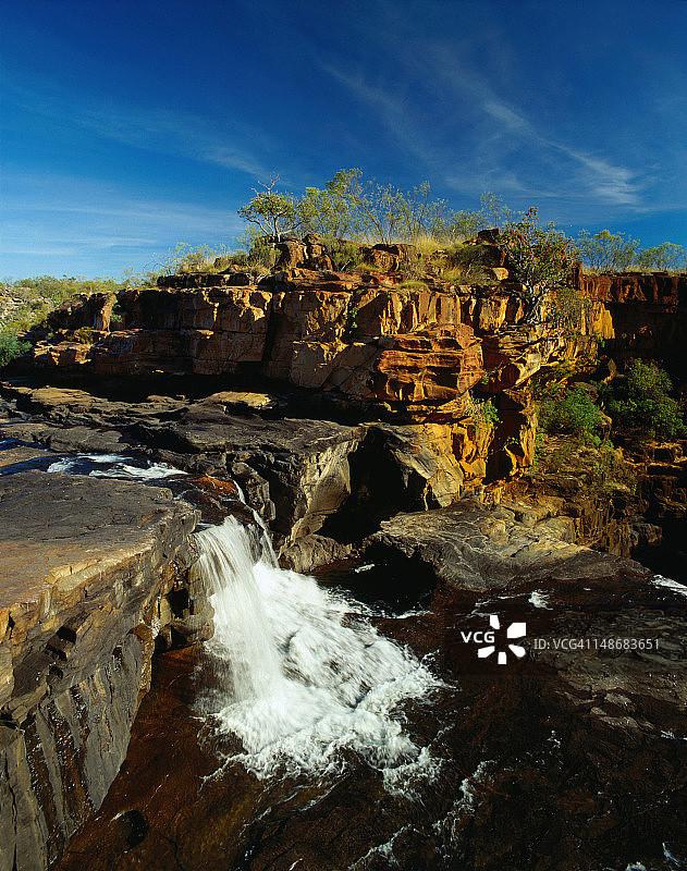米切尔高原上的米切尔瀑布图片素材