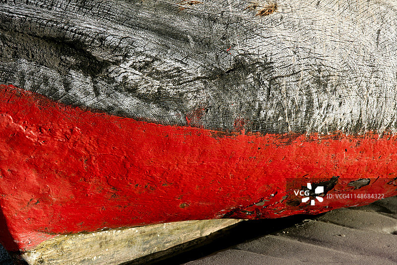 维兰库洛斯，独木舟的船头图片素材