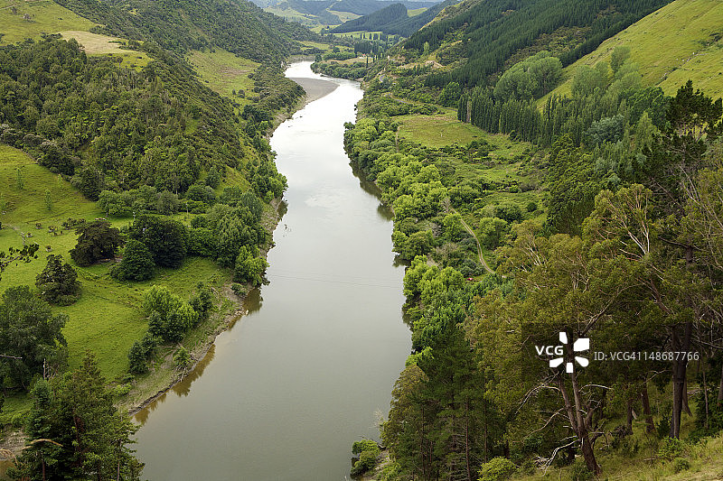 旺格努伊河图片素材