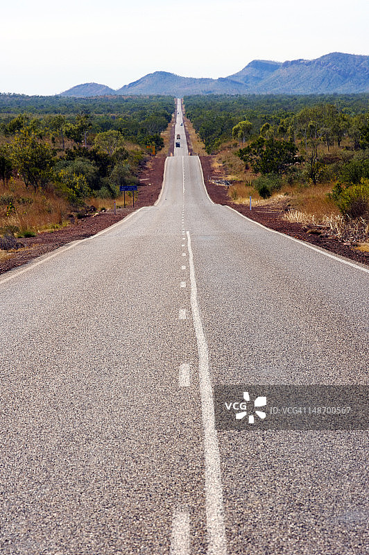 从温德姆到库努纳拉的道路图片素材
