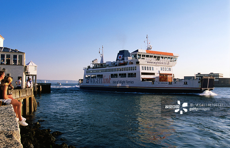 老朴茨茅斯角和渡轮图片素材