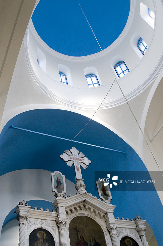 圣米迦勒东正教教堂图片素材