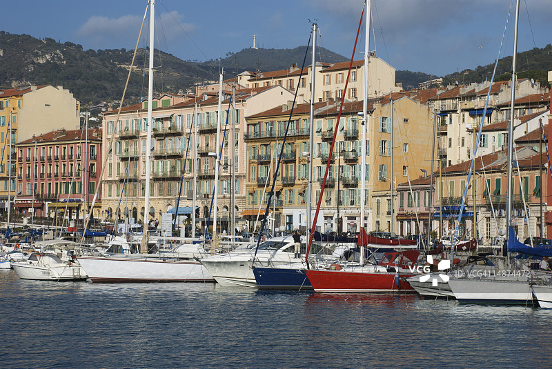 林皮亚水池上的船只图片素材