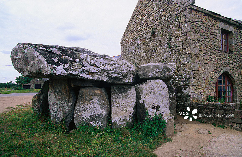 卡纳克巨石林，公元前4500年至2000年图片素材