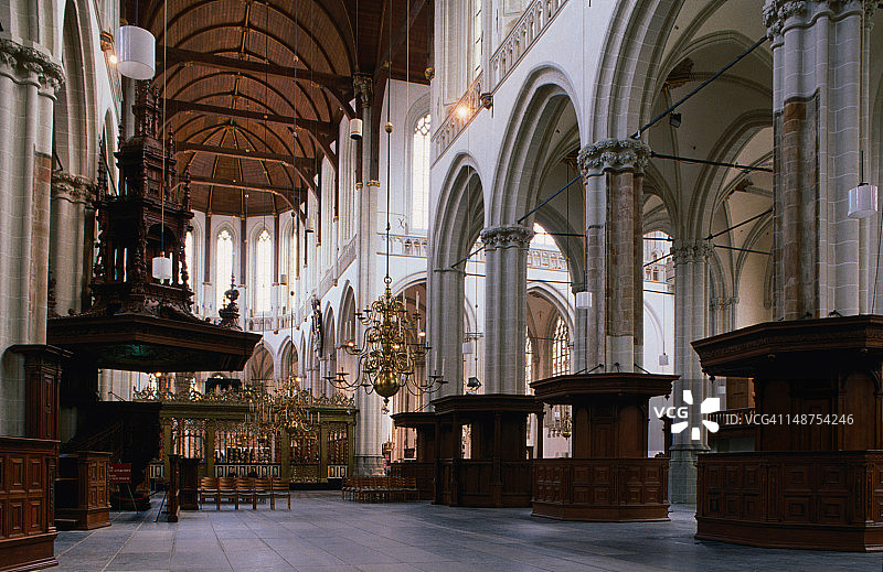 新教堂内部（1408-1645年）图片素材