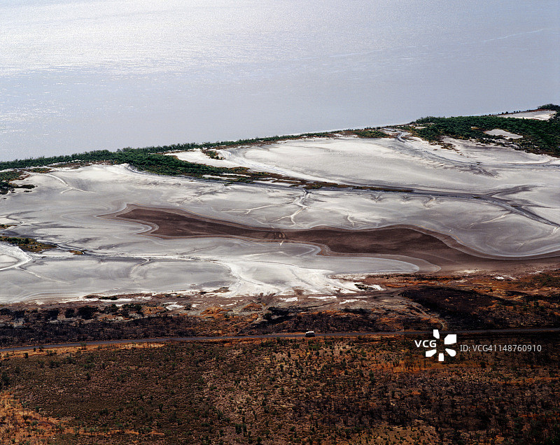五河瞭望台上的河流与剑桥海湾，巴斯蒂安山图片素材