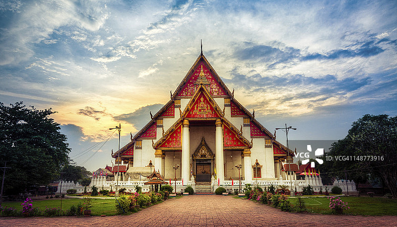 曼谷帕席桑碧寺图片素材