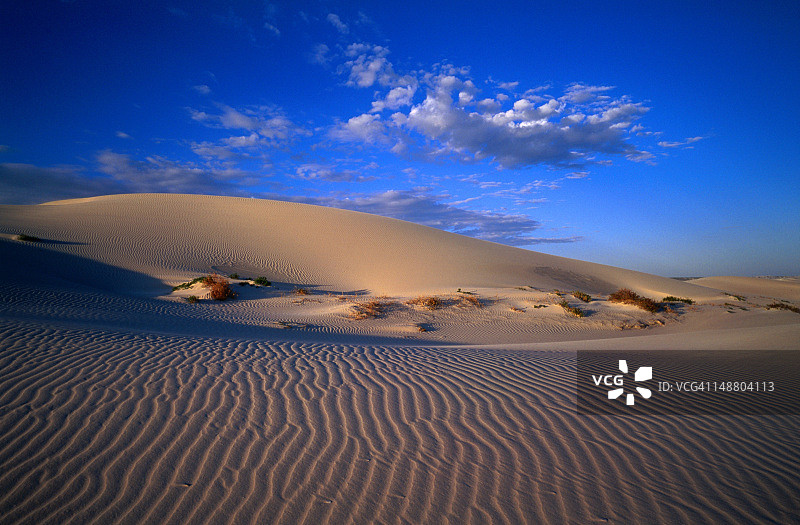 尤克拉国家公园的壮观沙丘图片素材