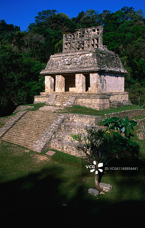 帕伦克太阳神庙图片素材