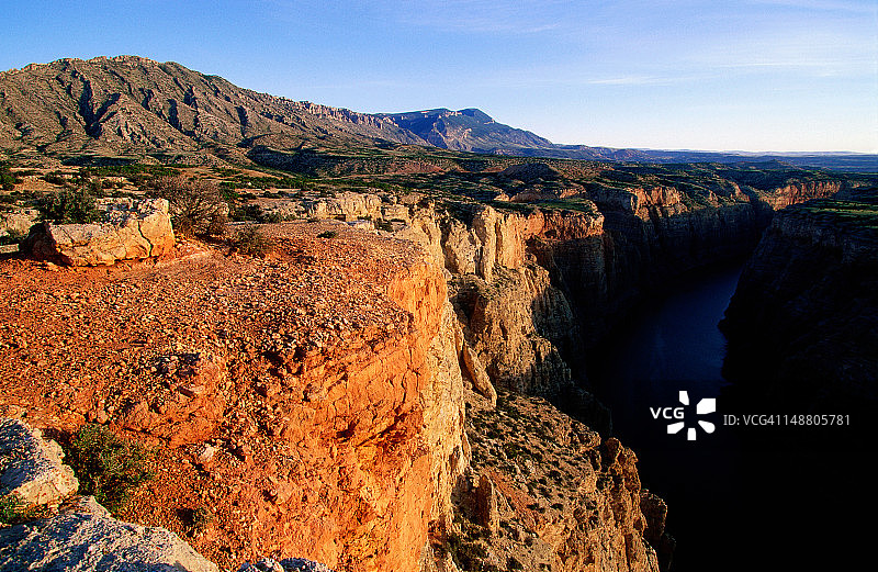 大角羊峡谷国家游乐区的魔鬼峡谷图片素材