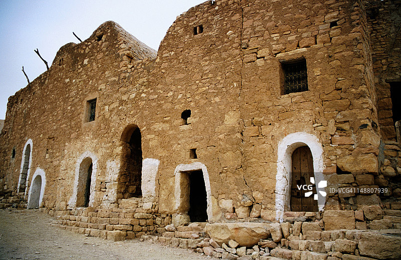 用于储存谷物的柏柏尔人城堡图片素材